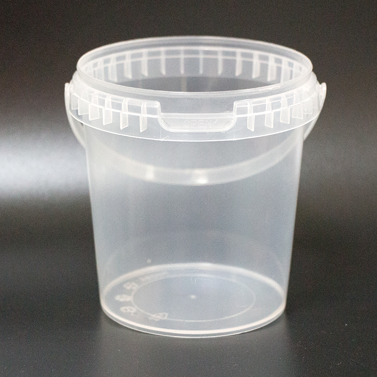 760ml 透明塑料圓桶